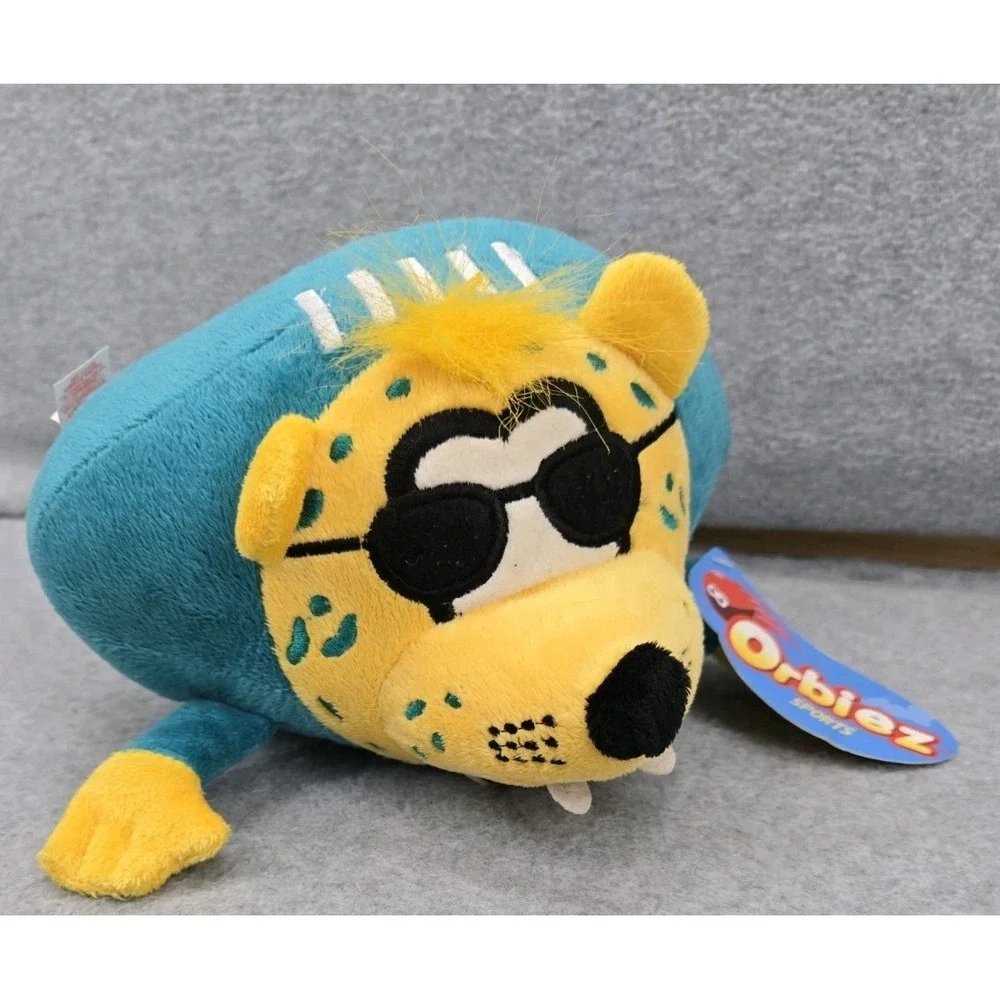Nwt Jacksonville Jaguars Orbiez Plush Football Stuffed Toy Stuffy Merch Mascot